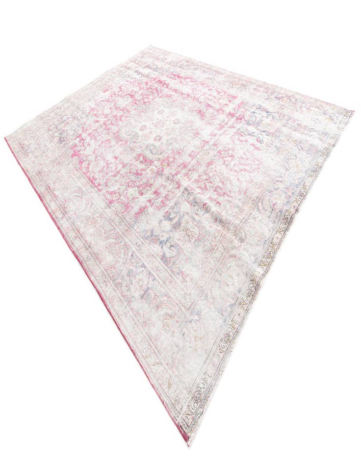 Detail image of  9' 10 x 12' 10  Hand Knotted Ultra Vintage Persian Wool Rug