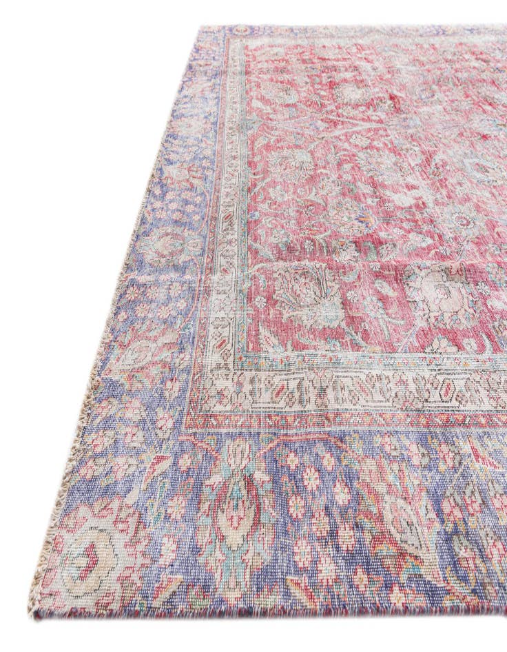 Detail image of  8' 7 x 11' 7  Hand Knotted Ultra Vintage Persian Wool Rug