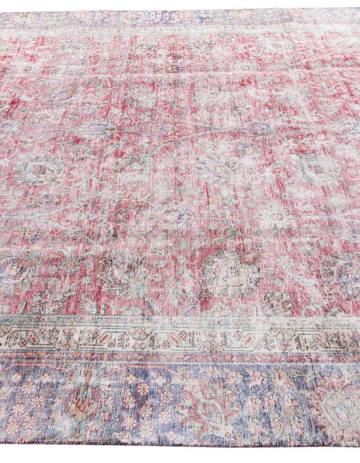 Detail image of  8' 7 x 11' 7  Hand Knotted Ultra Vintage Persian Wool Rug