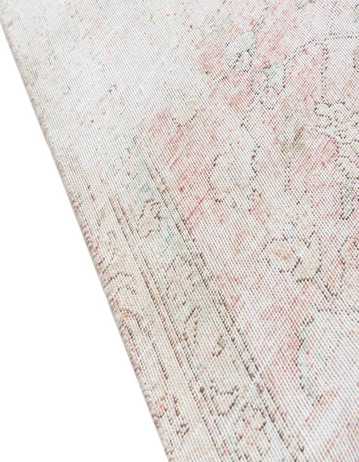 Detail image of  6' 1 x 9' 6  Hand Knotted Ultra Vintage Persian Wool Rug