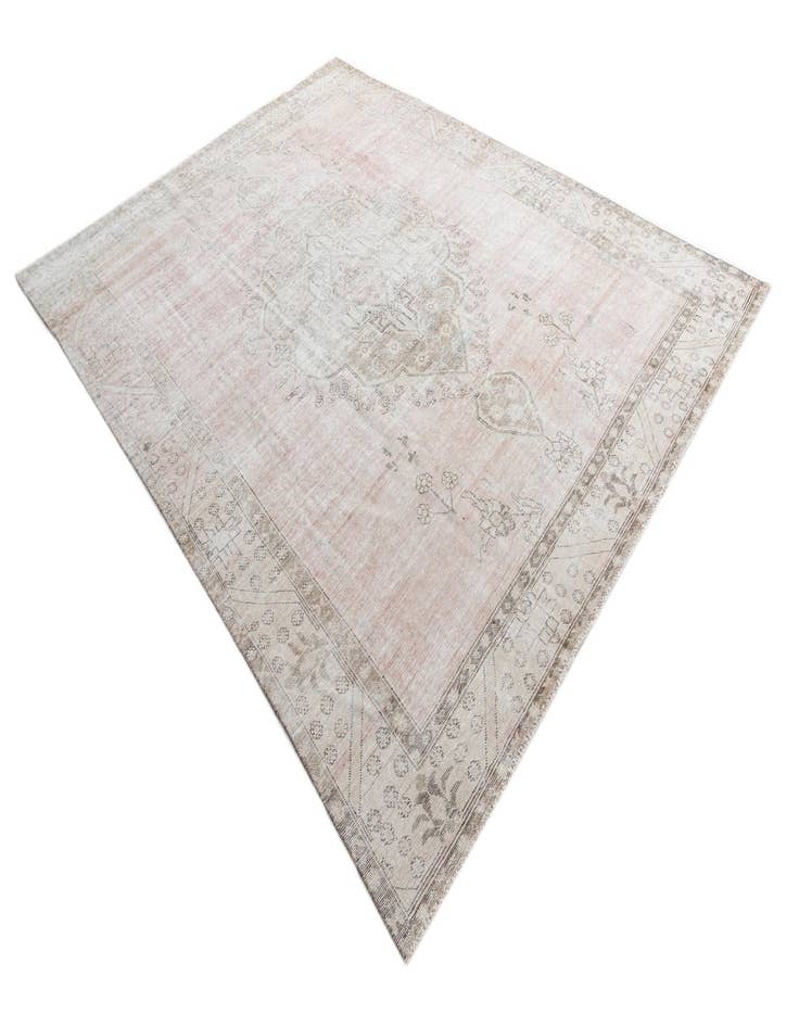 Detail image of  9' 7 x 12' 7  Hand Knotted Ultra Vintage Persian Wool Rug