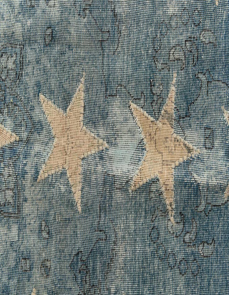 Detail image of  10' x 14' 1  Hand Knotted Ultra Vintage Persian Wool Rug