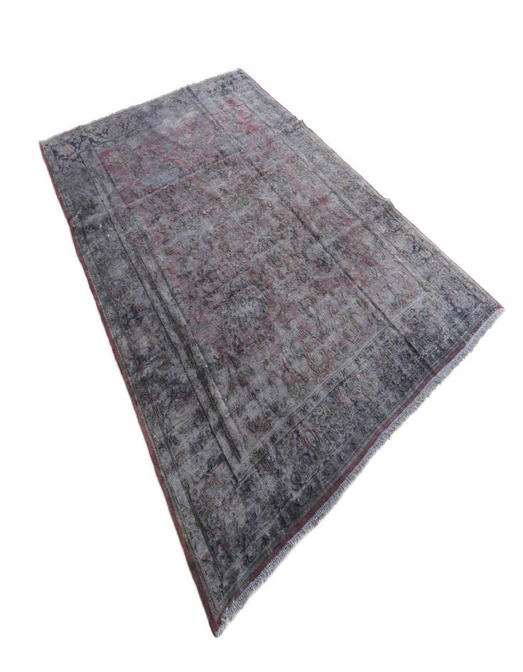 Detail image of  7' 10 x 10' 10  Hand Knotted Ultra Vintage Persian Wool Rug