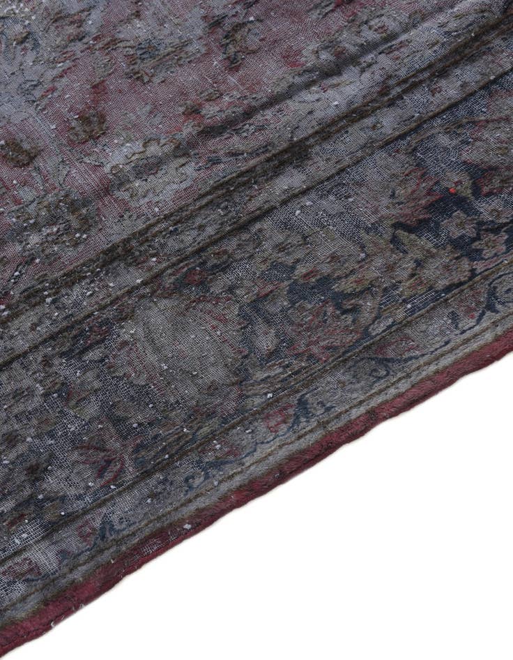 Detail image of  7' 10 x 10' 10  Hand Knotted Ultra Vintage Persian Wool Rug