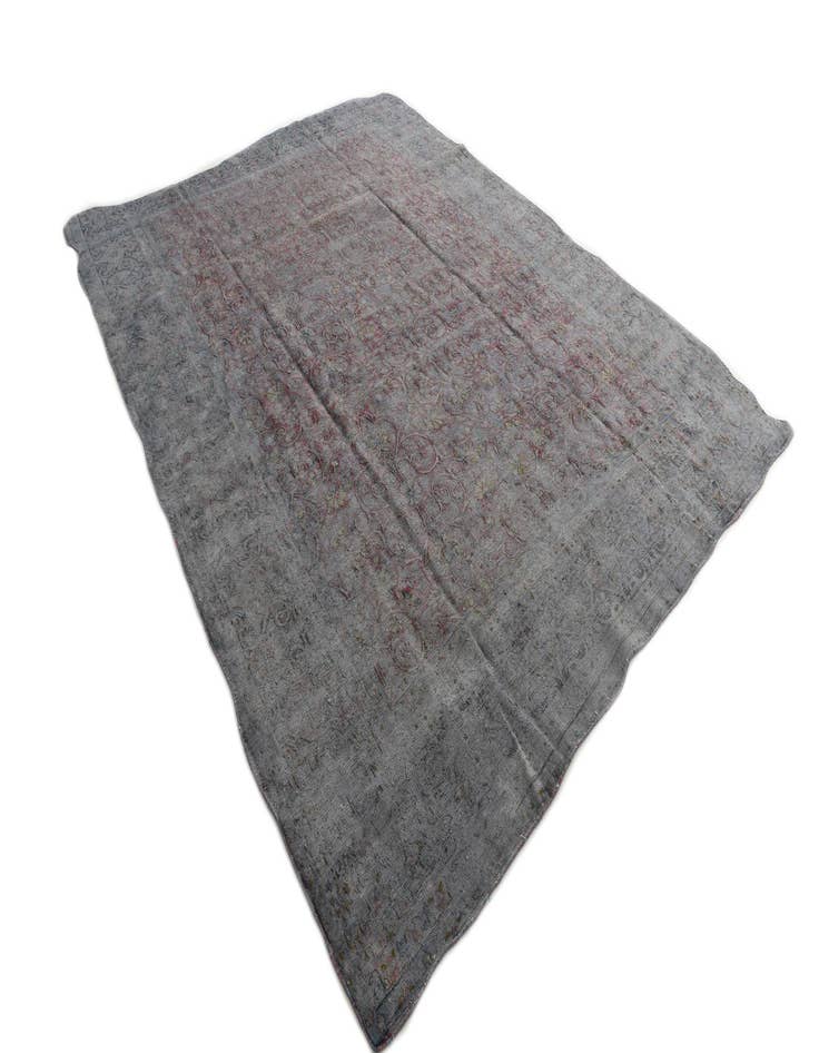 Detail image of  9' 6 x 12' 3  Hand Knotted Ultra Vintage Persian Wool Rug