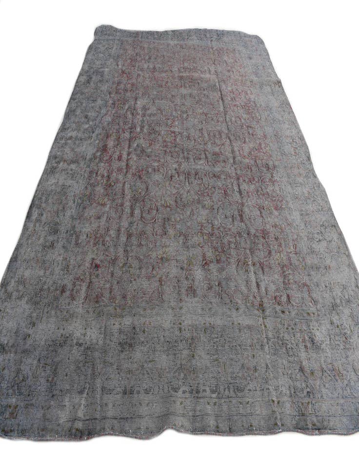 Detail image of  9' 6 x 12' 3  Hand Knotted Ultra Vintage Persian Wool Rug