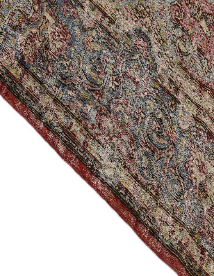 Detail image of  9' 9 x 12' 8  Hand Knotted Ultra Vintage Persian Wool Rug