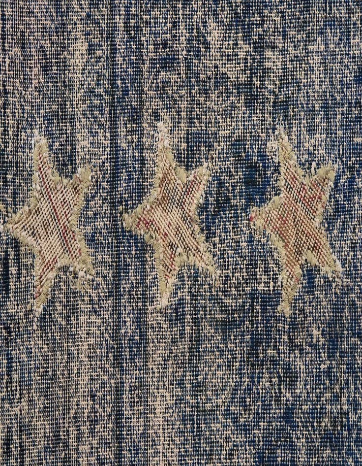 Detail image of  8' 1 x 10'  Hand Knotted Ultra Vintage Persian Wool Rug