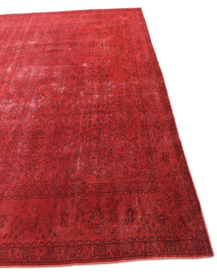 Detail image of  9' 6 x 12' 7  Hand Knotted Ultra Vintage Persian Wool Rug