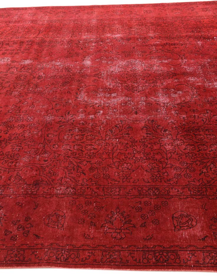 Detail image of  9' 6 x 12' 7  Hand Knotted Ultra Vintage Persian Wool Rug