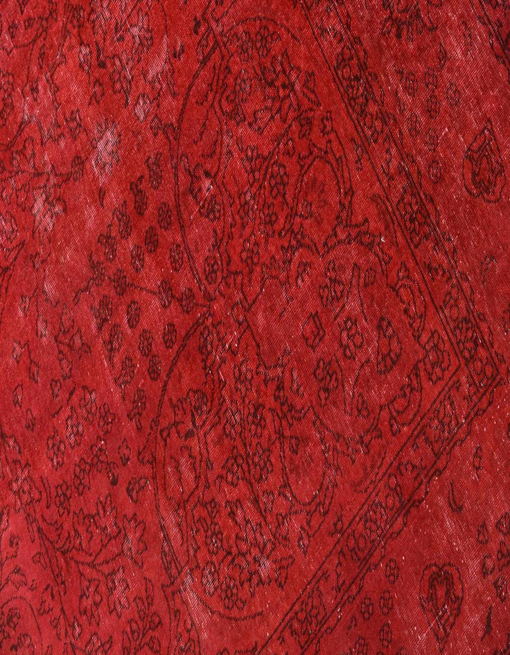 Detail image of  9' 6 x 12' 7  Hand Knotted Ultra Vintage Persian Wool Rug