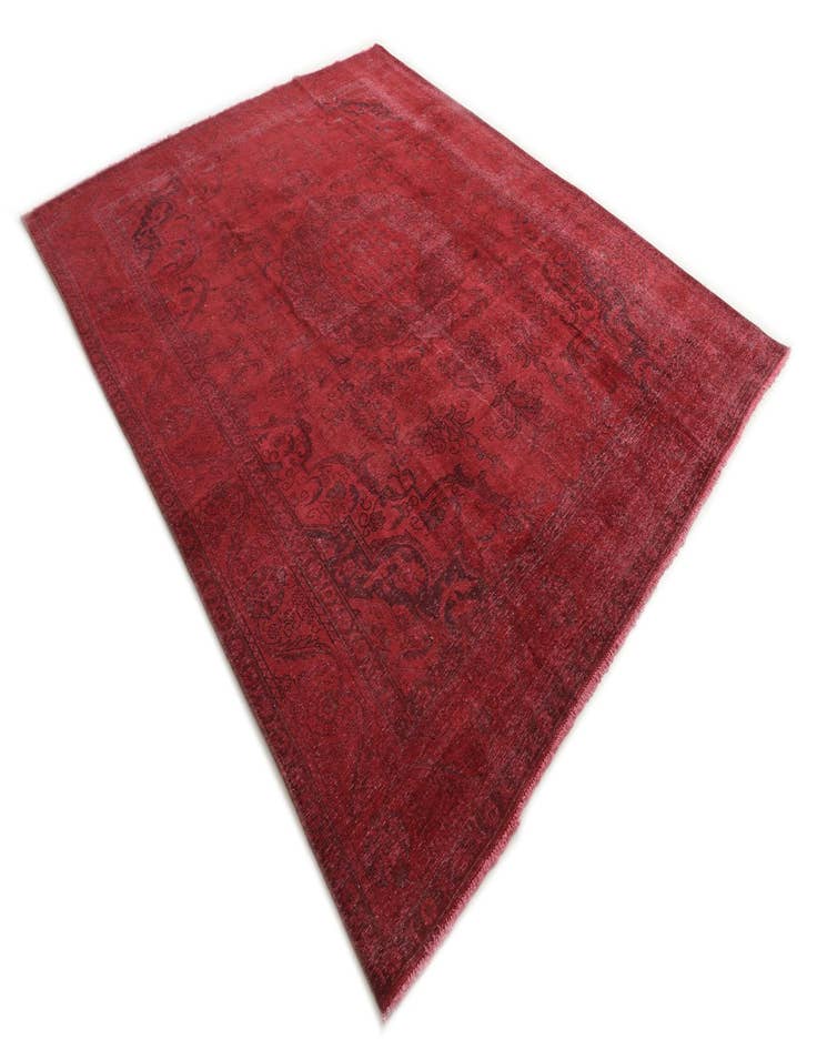 Detail image of  9' 10 x 12'  Hand Knotted Ultra Vintage Persian Wool Rug