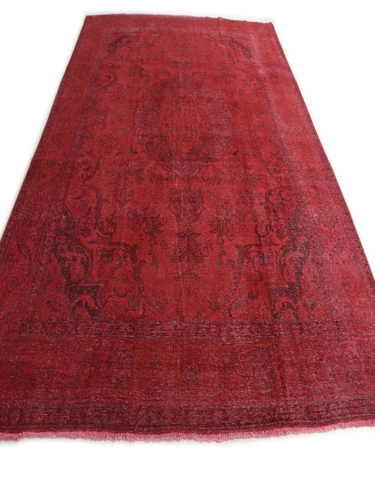 Detail image of  9' 10 x 12'  Hand Knotted Ultra Vintage Persian Wool Rug