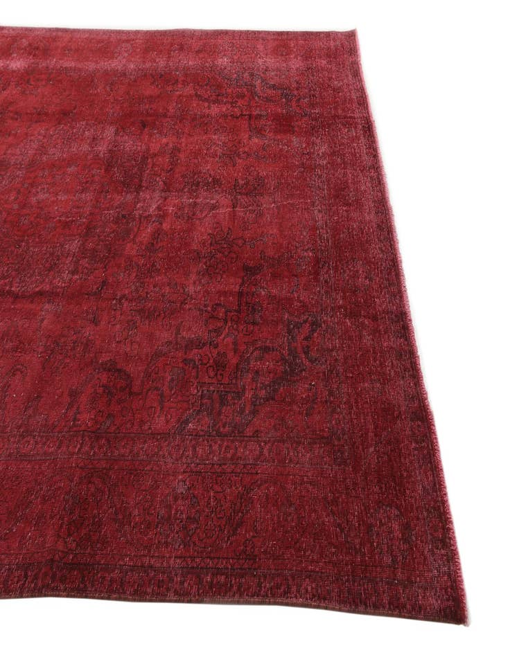 Detail image of  9' 10 x 12'  Hand Knotted Ultra Vintage Persian Wool Rug