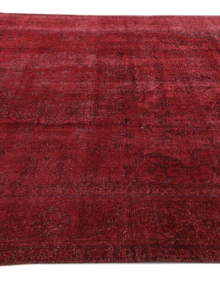 Detail image of  9' 10 x 12'  Hand Knotted Ultra Vintage Persian Wool Rug