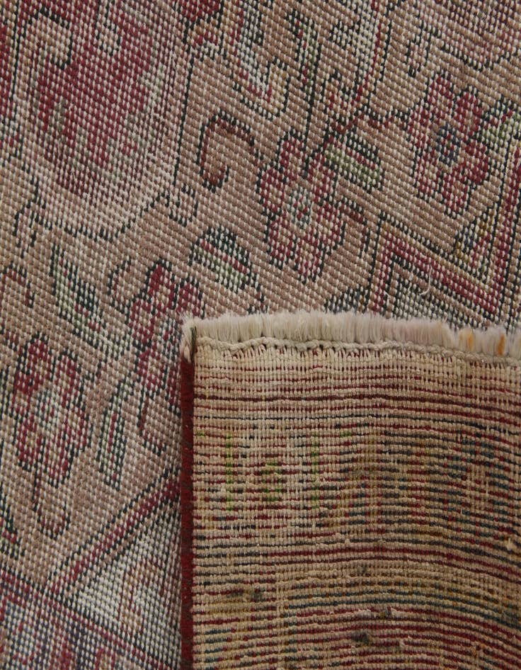 Detail image of  7' 10 x 11' 1  Hand Knotted Ultra Vintage Persian Wool Rug