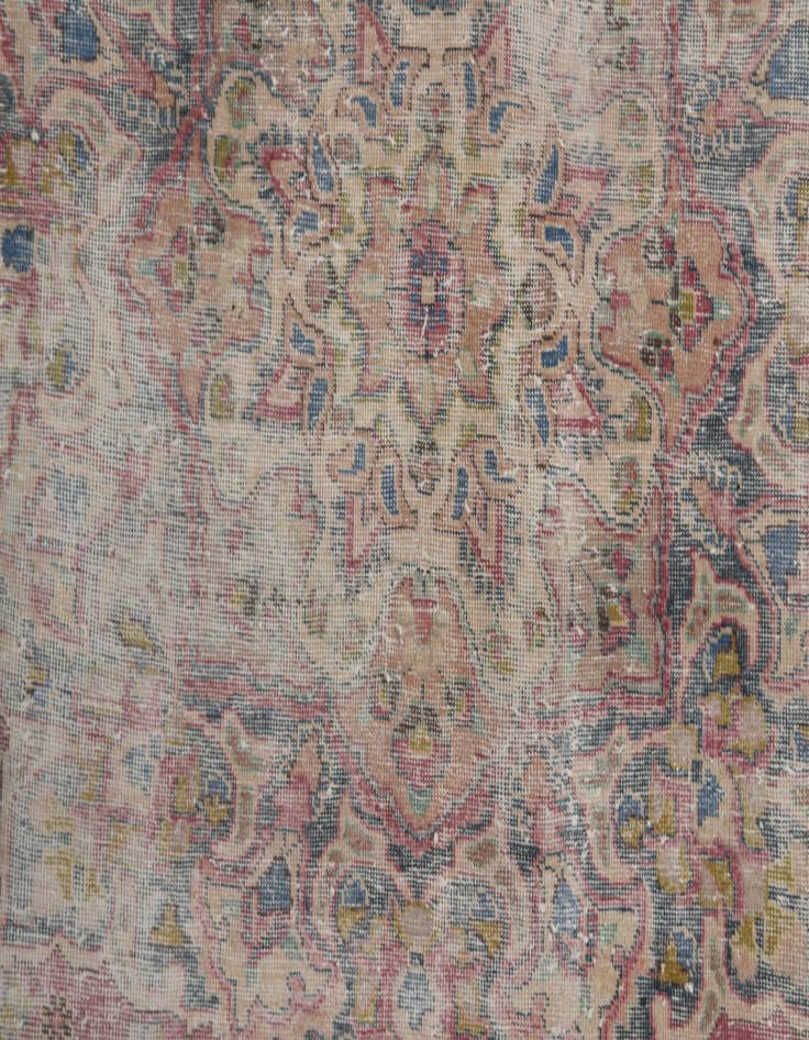 Detail image of  9' 8 x 12' 3  Hand Knotted Ultra Vintage Persian Wool Rug