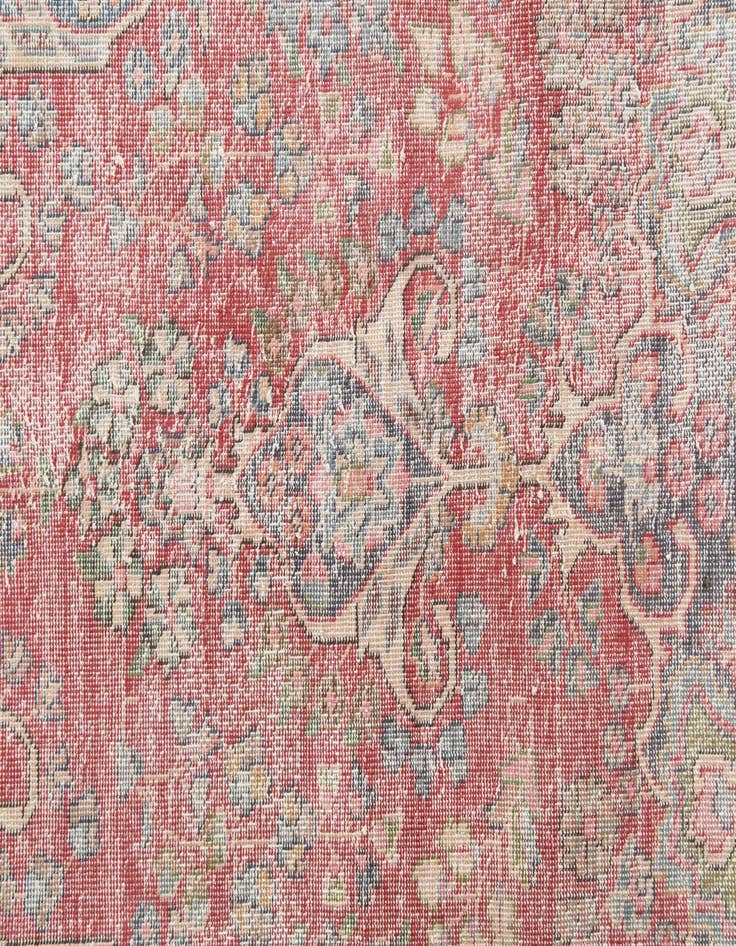 Detail image of  9' 5 x 12' 8  Hand Knotted Ultra Vintage Persian Wool Rug