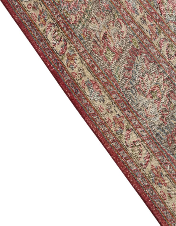 Detail image of  9' 10 x 12' 6  Hand Knotted Ultra Vintage Persian Wool Rug