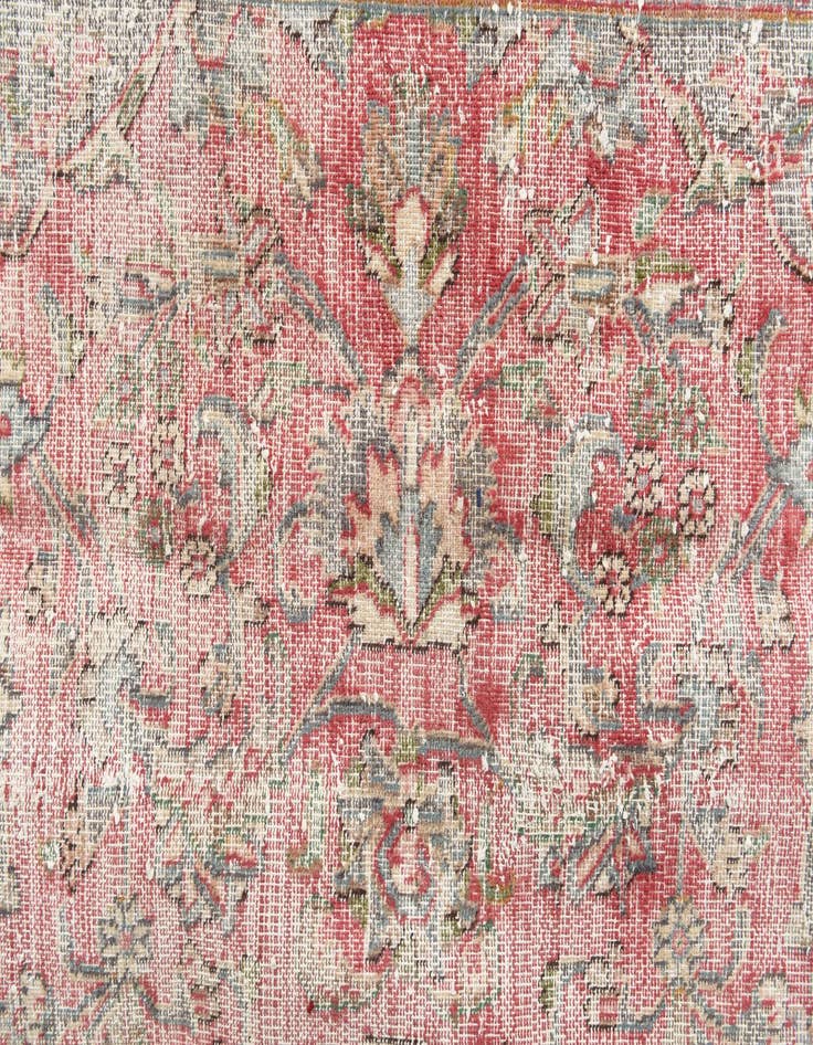 Detail image of  9' 10 x 12' 6  Hand Knotted Ultra Vintage Persian Wool Rug