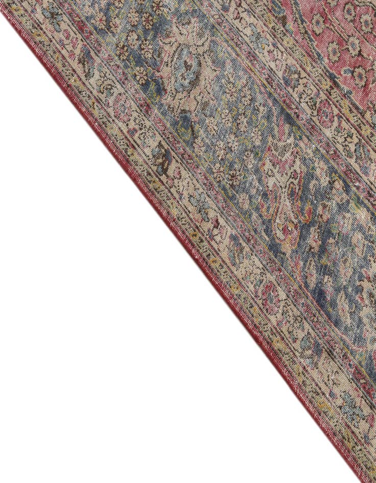 Detail image of  9' 9 x 13' 1  Hand Knotted Ultra Vintage Persian Wool Rug