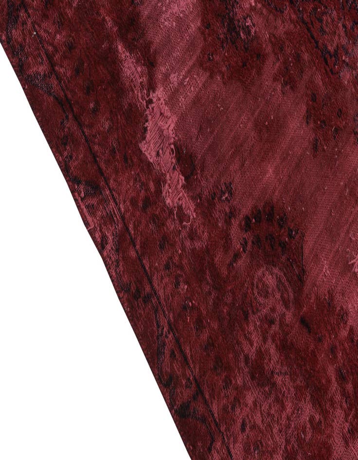 Detail image of  4' 5 x 6' 10  Hand Knotted Ultra Vintage Persian Wool Rug