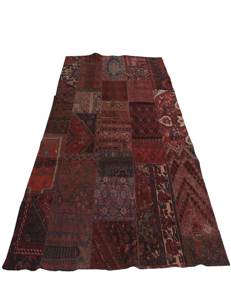 Detail image of  7' 10 x 10' 3  Hand Knotted Ultra Vintage Persian Wool Rug