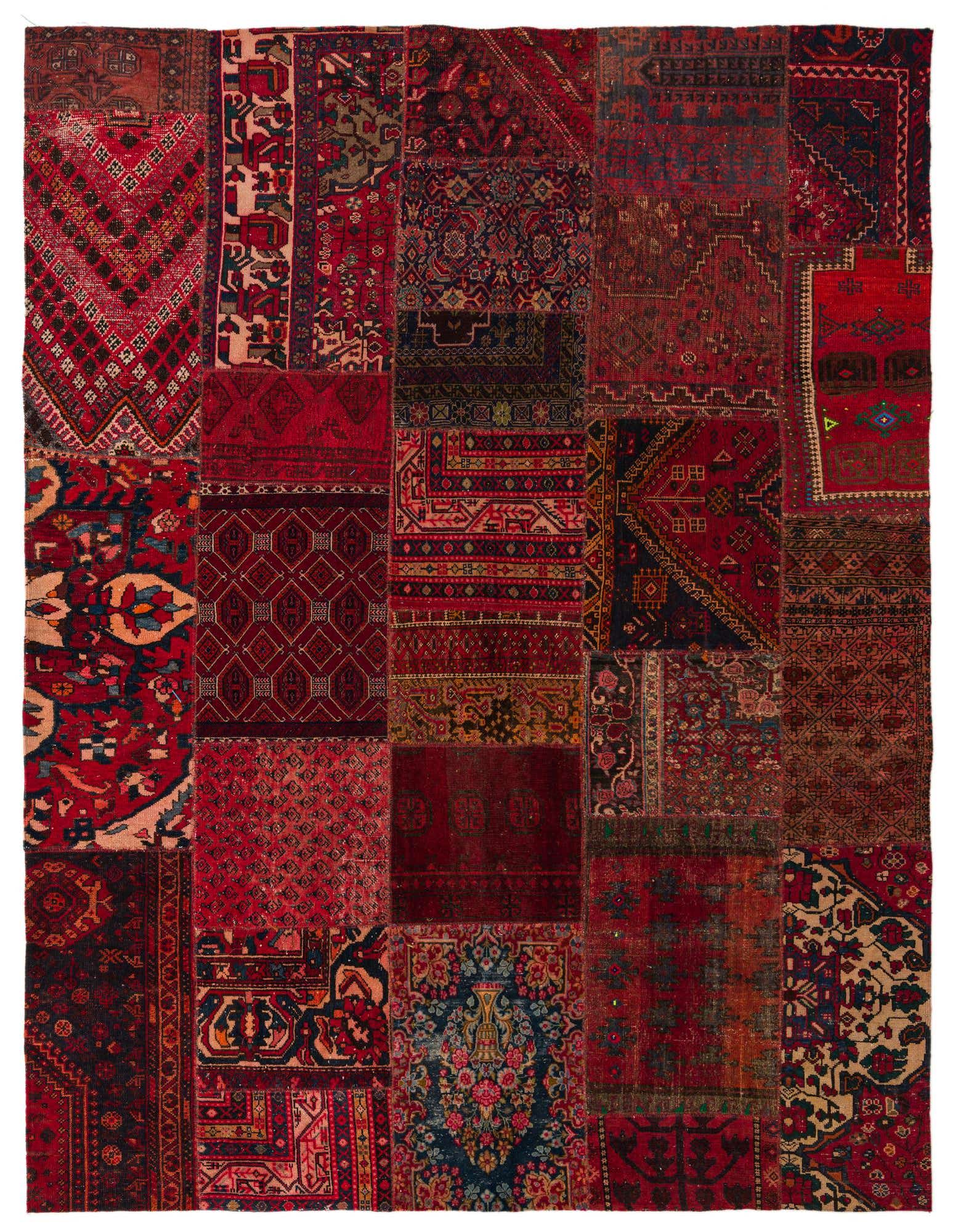 Primary image  7' 10 x 10' 3  Hand Knotted Ultra Vintage Persian Wool Rug