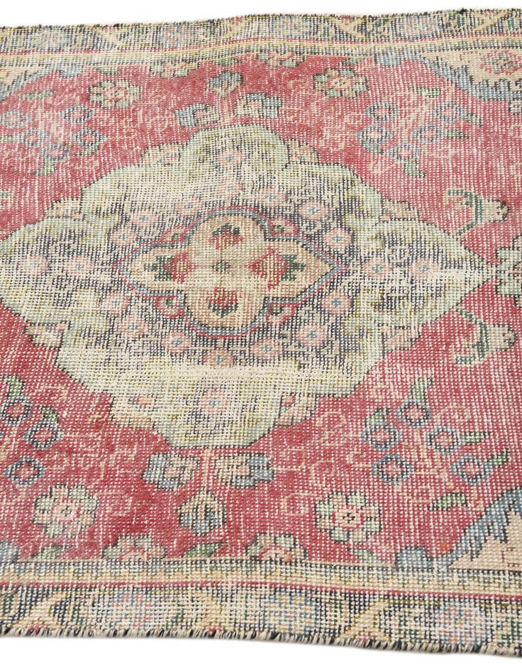 Detail image of  3' x 4' 5  Hand Knotted Ultra Vintage Persian Wool Rug