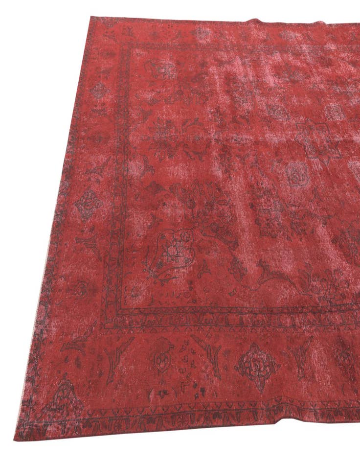 Detail image of  9' 2 x 12' 4  Hand Knotted Ultra Vintage Persian Wool Rug