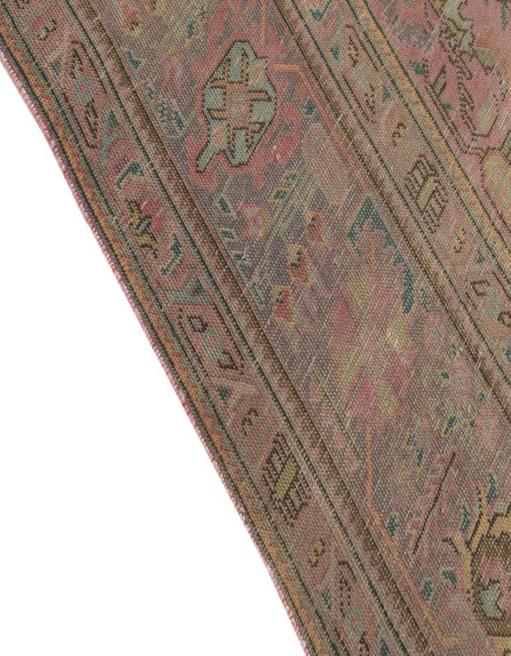 Detail image of  9' 5 x 12' 4  Hand Knotted Ultra Vintage Persian Wool Rug