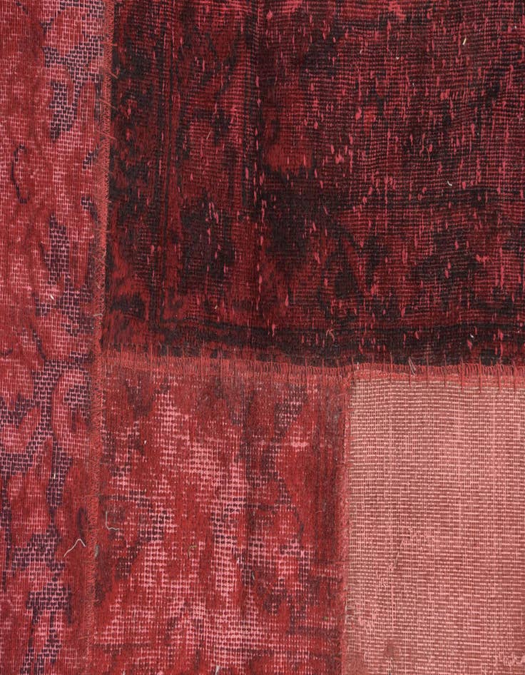 Detail image of  5' 1 x 6' 7  Hand Knotted Ultra Vintage Persian Wool Rug