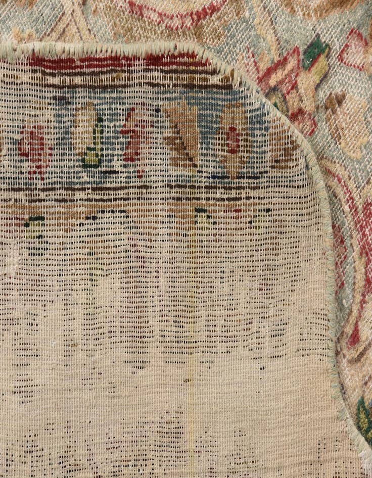 Detail image of  9' 8 x 12' 9  Hand Knotted Ultra Vintage Persian Wool Rug