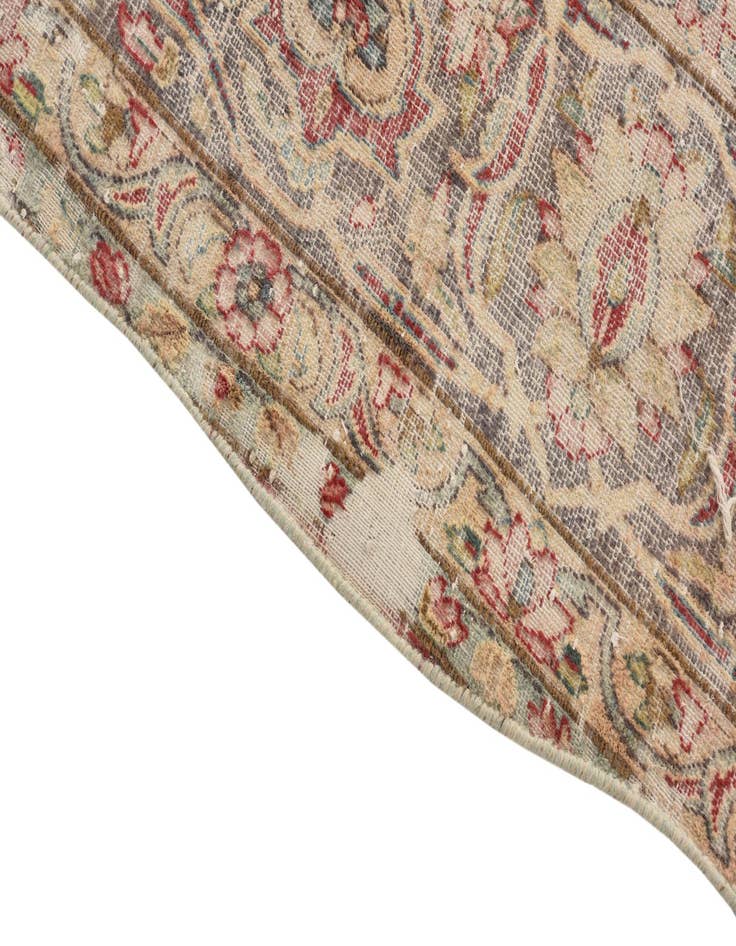 Detail image of  9' 8 x 12' 9  Hand Knotted Ultra Vintage Persian Wool Rug