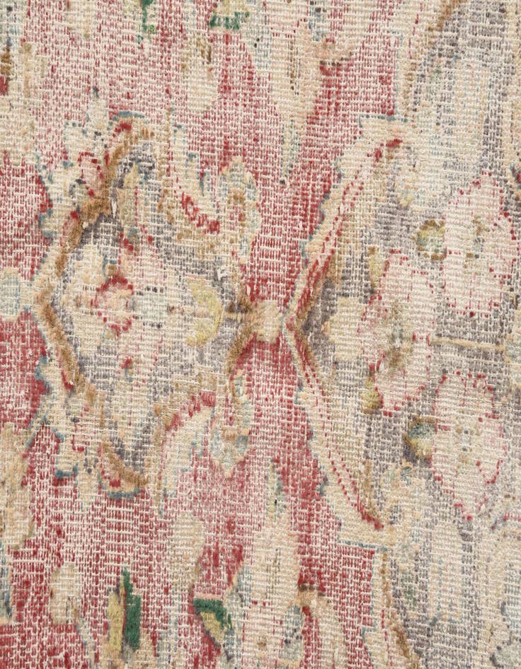 Detail image of  9' 8 x 12' 9  Hand Knotted Ultra Vintage Persian Wool Rug
