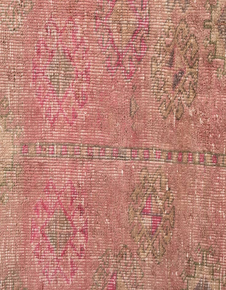 Detail image of  4' x 7' 4  Hand Knotted Ultra Vintage Persian Wool Rug