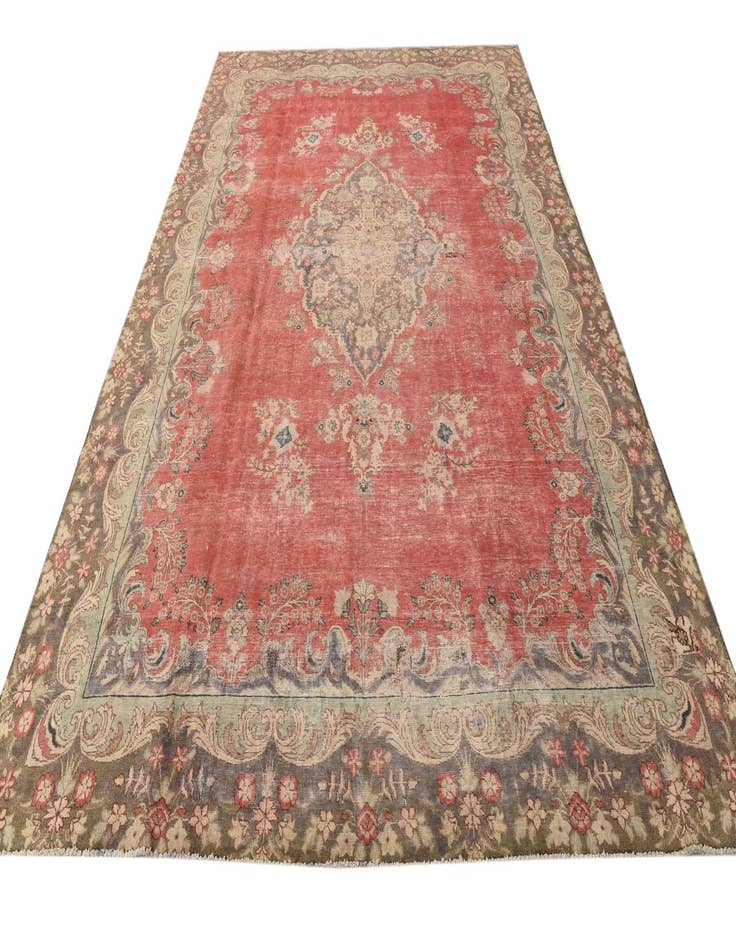 Detail image of  8' 2 x 12' 5  Hand Knotted Ultra Vintage Persian Wool Rug