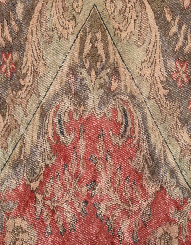 Detail image of  8' 2 x 12' 5  Hand Knotted Ultra Vintage Persian Wool Rug
