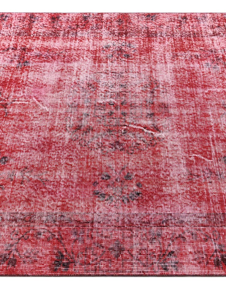 Detail image of  4' 9 x 7' 9 Ultra Vintage Wool Rug
