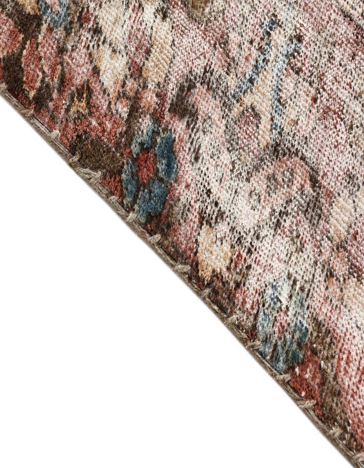 Detail image of  6' 5 x 9' 8  Hand Knotted Ultra Vintage Persian Wool Rug