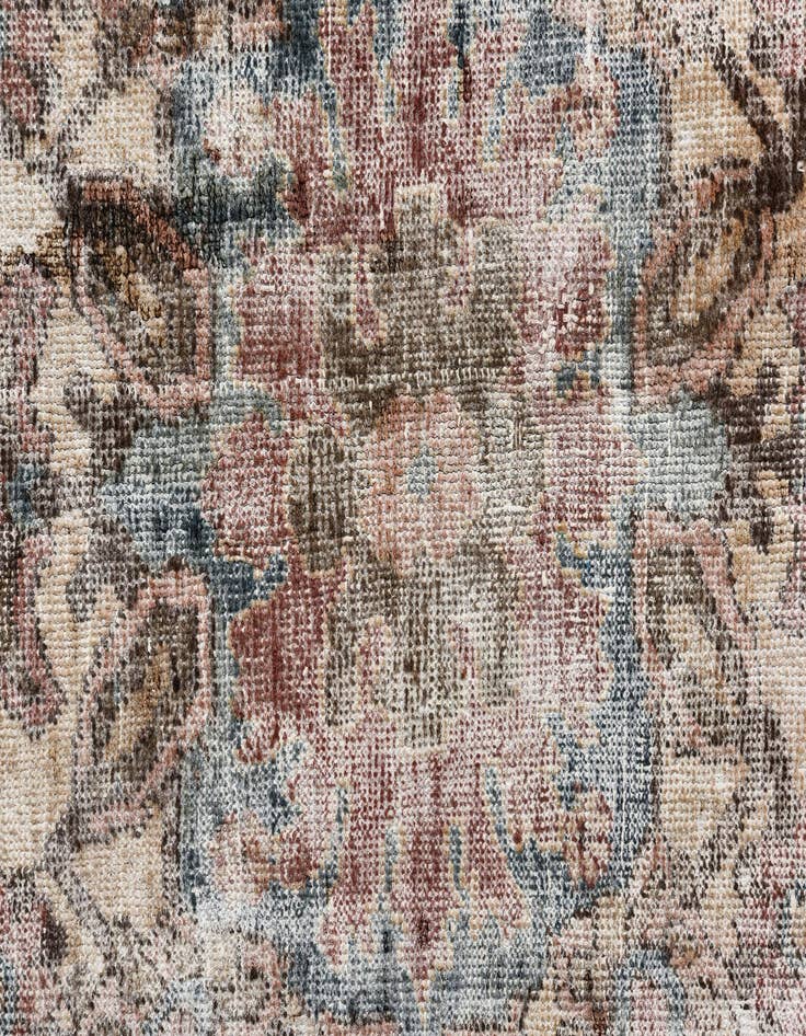 Detail image of  6' 5 x 9' 8  Hand Knotted Ultra Vintage Persian Wool Rug