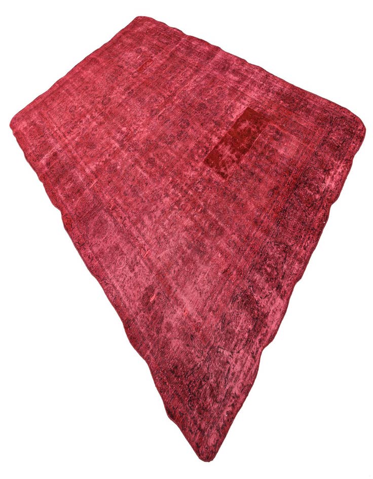 Detail image of  8' x 12' 4  Hand Knotted Ultra Vintage Persian Wool Rug