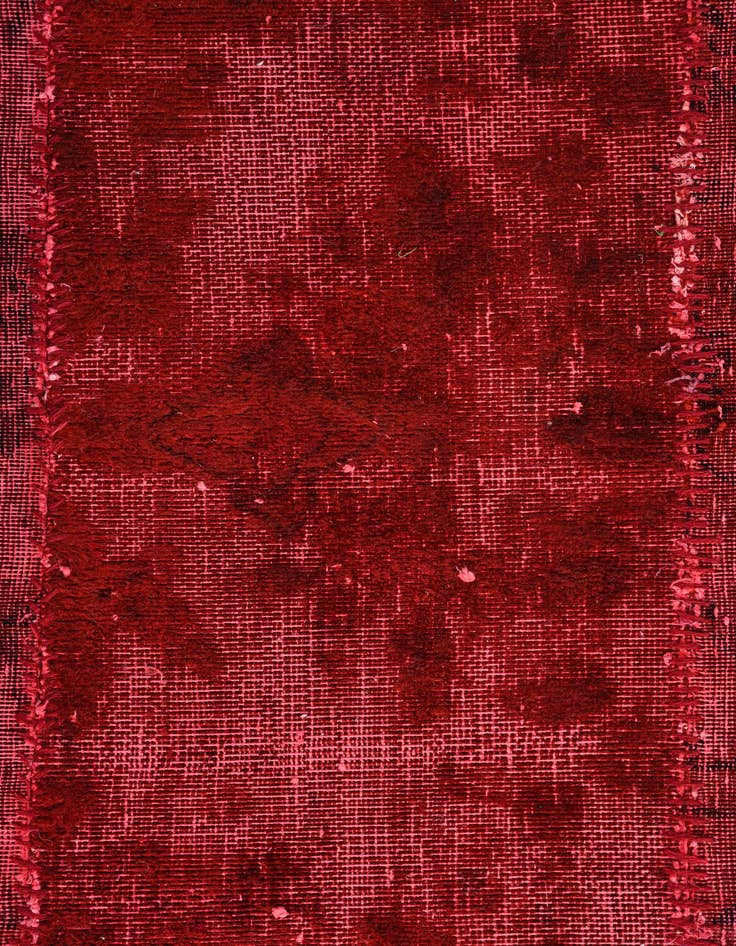 Detail image of  8' x 12' 4  Hand Knotted Ultra Vintage Persian Wool Rug