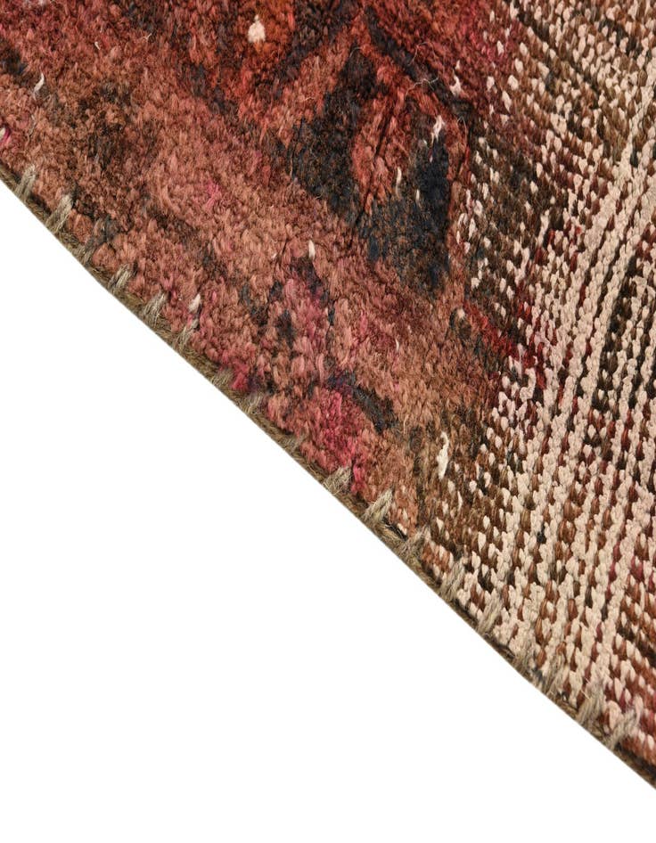 Detail image of  4' 1 x 6' 9  Hand Knotted Ultra Vintage Persian Wool Rug