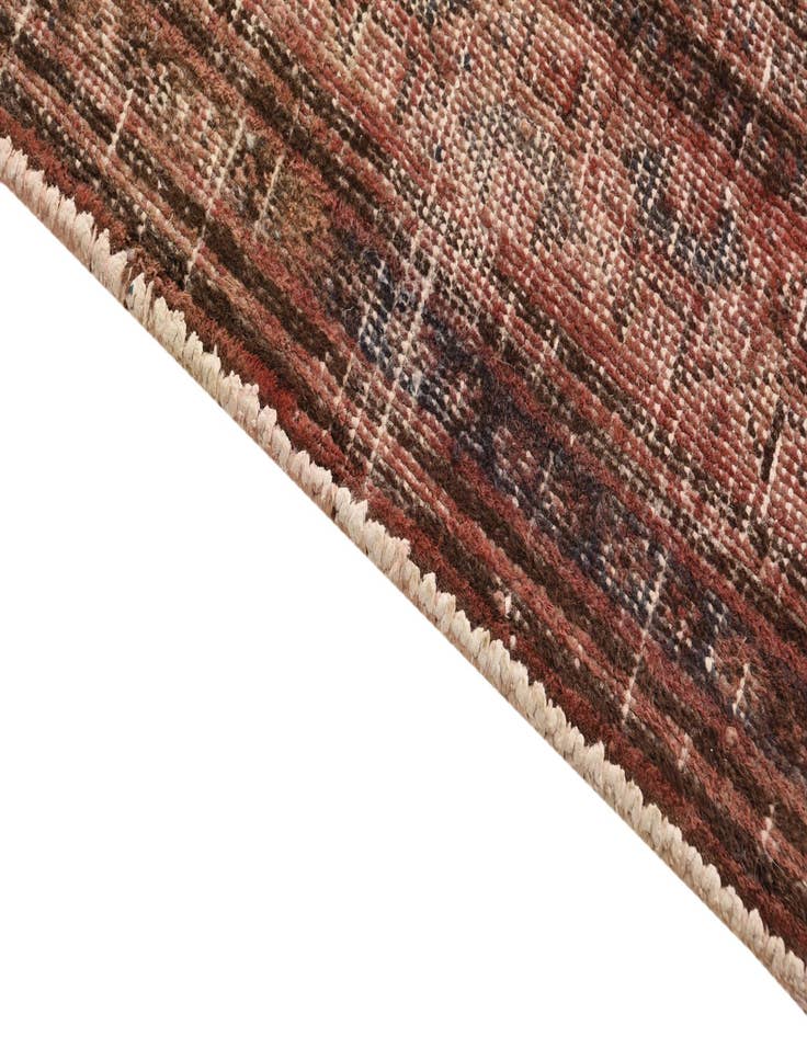 Detail image of  6' 8 x 9' 2  Hand Knotted Ultra Vintage Persian Wool Rug