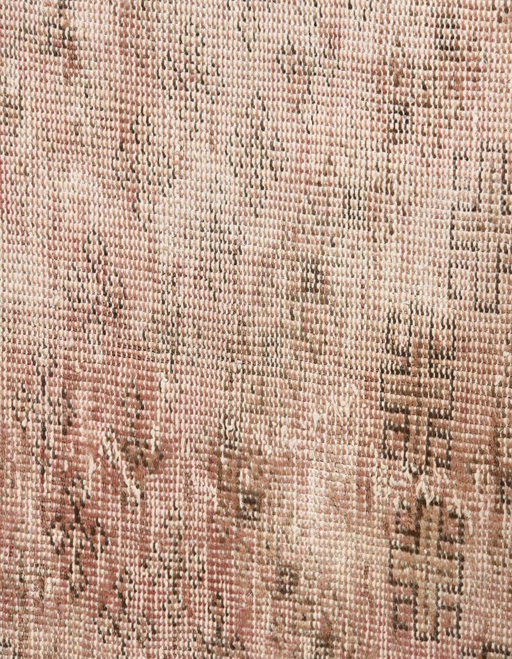 Detail image of  6' 8 x 9' 2  Hand Knotted Ultra Vintage Persian Wool Rug