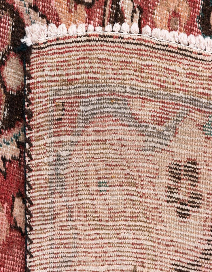 Detail image of  3' 6 x 6'  Hand Knotted Ultra Vintage Persian Wool Rug