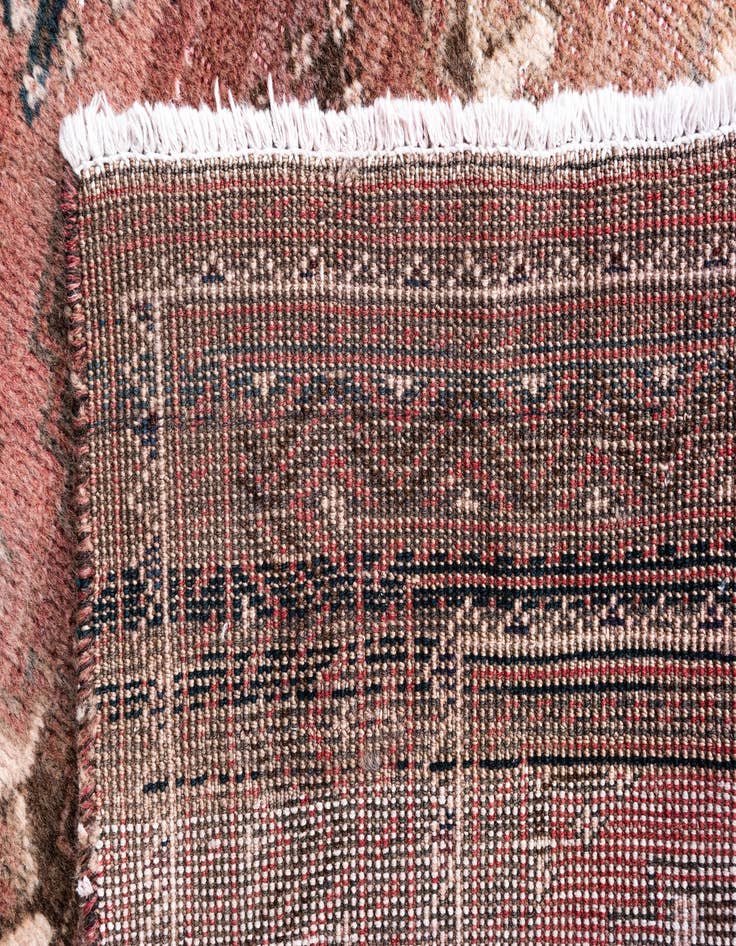 Detail image of  3' 9 x 6' 5  Hand Knotted Ultra Vintage Persian Wool Rug