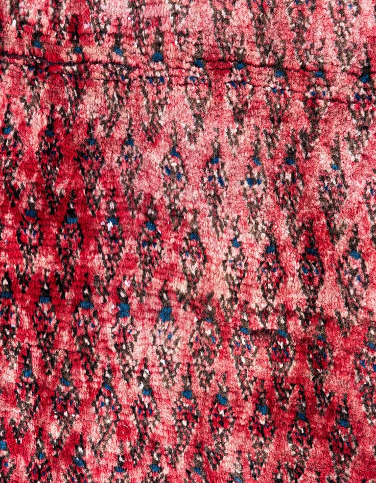 Detail image of  3' 6 x 6' 8  Hand Knotted Ultra Vintage Persian Wool Rug