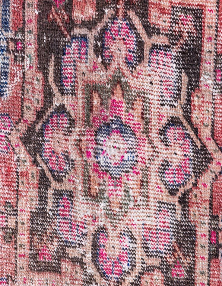 Detail image of  3' 6 x 6' 9  Hand Knotted Ultra Vintage Persian Wool Rug